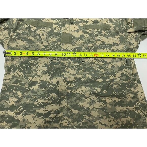 US Army Military Jacket Mens Medium Green Tan Digital Camo - Picture 3 of 6